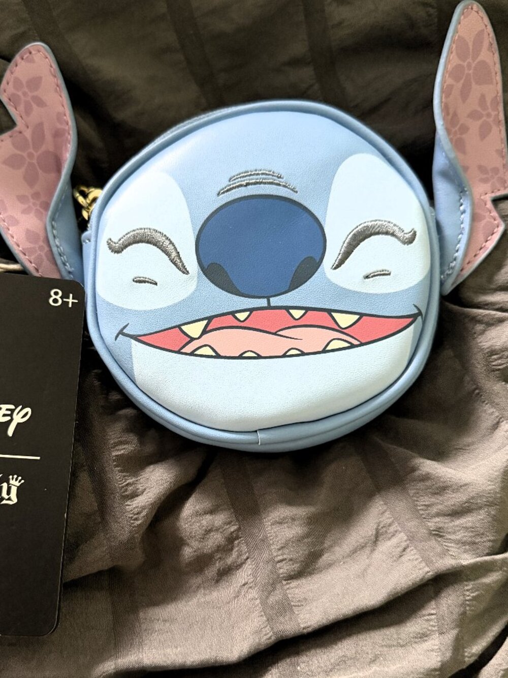 Disney Lilo & Stitch Floral Stitch Figural Loungefly Coin Purse